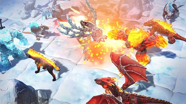 Mãn nhãn với cuộc đại chiến quái vật chống lại kẻ thù bóng tối nguy hiểm