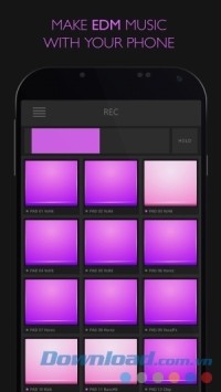 Ứng dụng âm nhạc Electro Drum Pads 24 cho Android