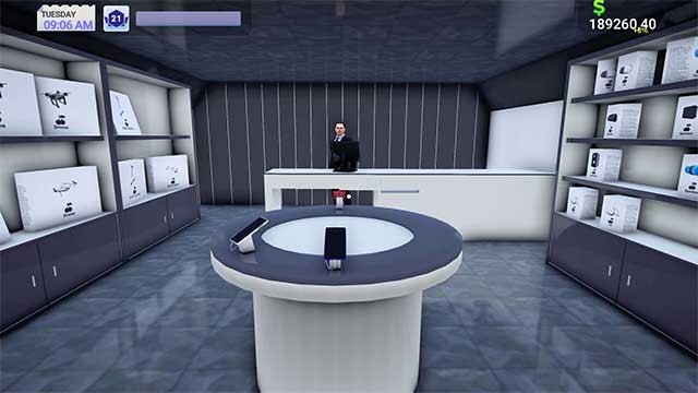 Trở thành ông chủ cửa hàng điện tử trong Electronics Store Simulator