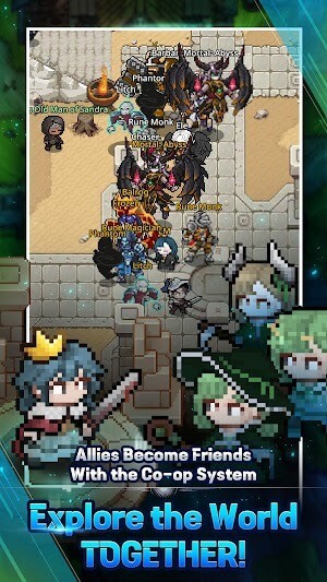 Cùng bạn bè và những game thủ khác khám phá thế giới