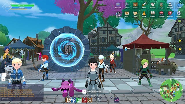 Lập bang hội và cùng nhau đánh quái để chinh phục lục địa Elementis đầy tiềm năng