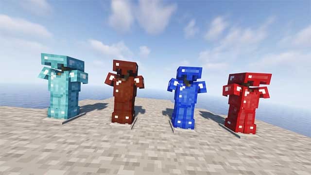 Vũ khí mới và áo giáp mới sẽ cho phép bạn kích hoạt các hiệu ứng mạnh mẽ