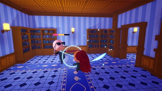 Chiến đấu với kẻ thù mạnh mẽ và đa dạng trong khi chơi Eletta game