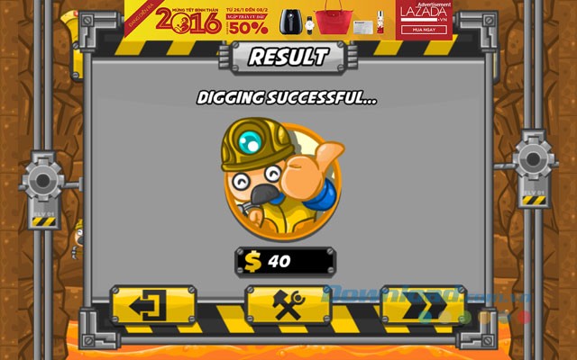 Hoàn thành hành trình trong game