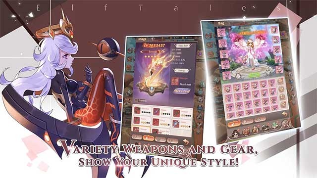 Rất nhiều vũ khí và vật phẩm để trang bị cho nhân vật của bạn