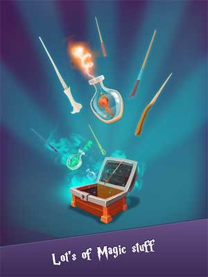 Rất nhiều vật phẩm ma thuật để thu thập