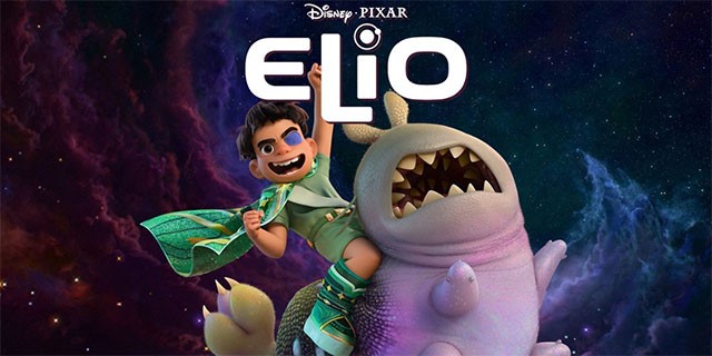 Poster phim hoạt hình Elio: Cậu bé đến từ Trái đất sẵn sàng cho cuộc phiêu lưu