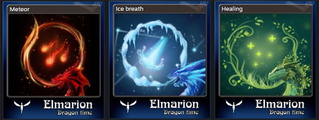 Sưu tập thẻ bài để tăng cường sức mạnh trong khi chơi Elmarion Dragon Time