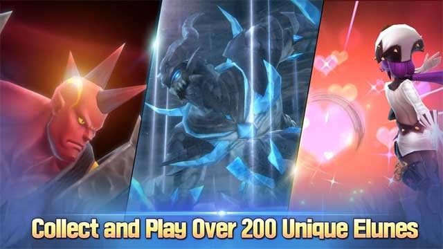 Thu thập và hóa thân vào hơn 200 chiến binh Elune độc đáo trong nhiều thế giới đa dạng