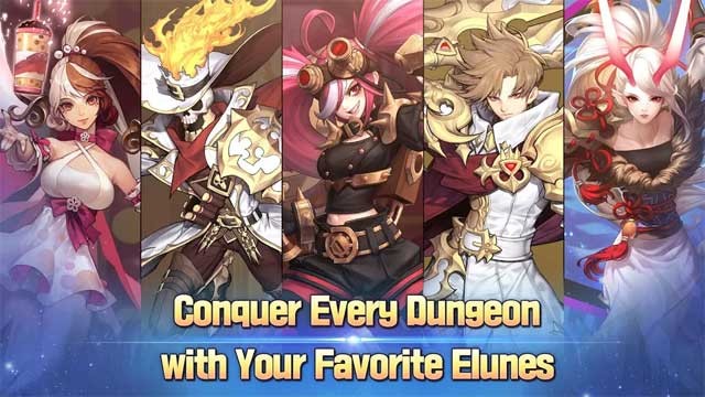 Chinh phục hầm ngục và đánh bại boss bóng tối cùng đội quân anh hùng yêu thích của bạn