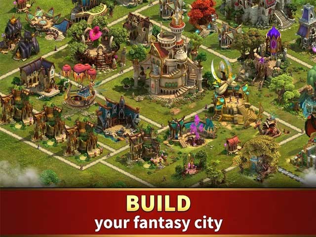 Xây dựng một thành phố kỳ ảo của riêng bạn trong thế giới của Elvenar for Android