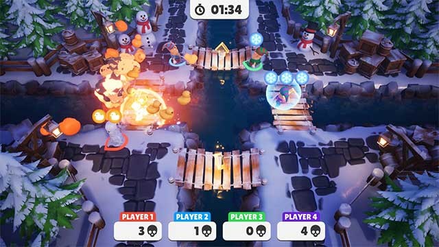 Bạn và một nhóm sẽ vào vai những chú yêu tinh làm nhiệm vụ thu thập quà