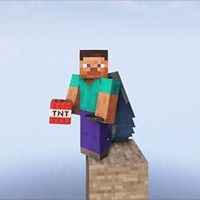 Elytra Bombing Mod: Ném Bom TNT Từ Trên Cao