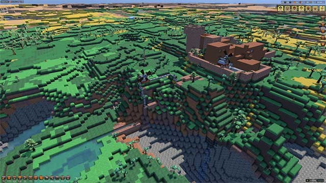 Tìm mọi cách sinh tồn trên vùng đất mới bằng cách xây dựng, chế tạo, chiến đấu...