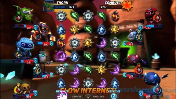 Giao diện game Ember Striker