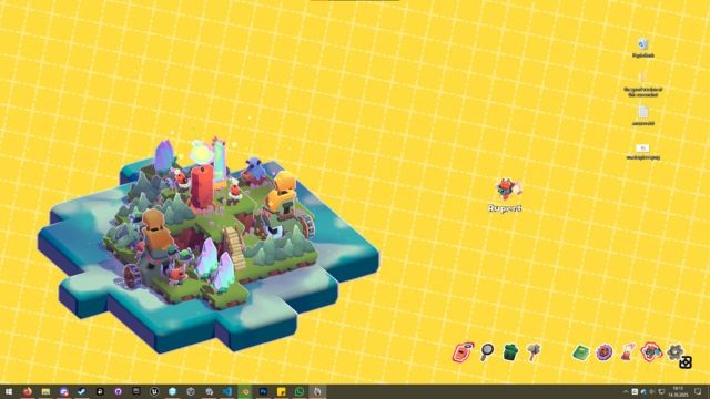 Xây dựng ngôi làng thần tiên và đặt ở vị trí bất kỳ trên màn hình với Emberlands: Desktop Village