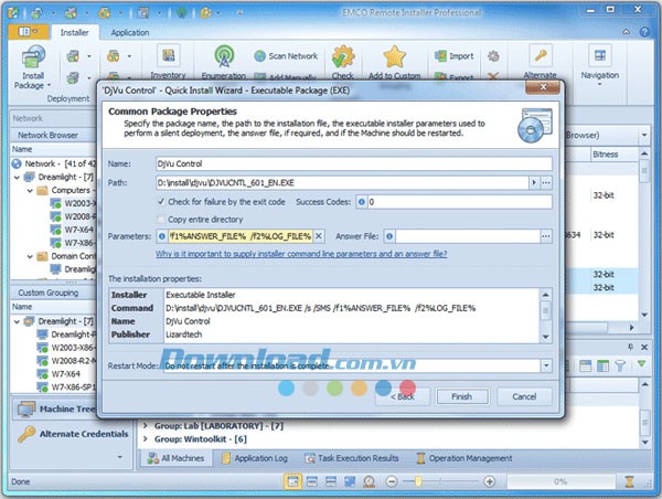 EMCO Remote Installer