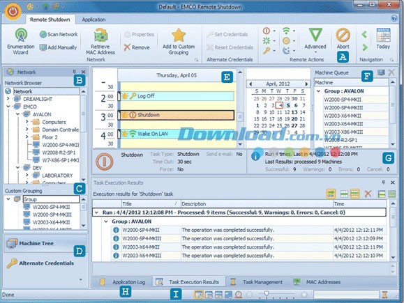 EMCO Remote Shutdown