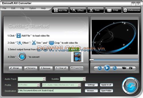 Emicsoft AVI Converter