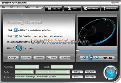 Emicsoft FLV Converter