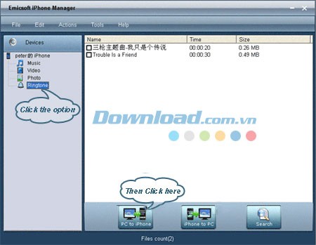 Emicsoft iPhone Manager