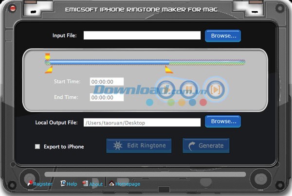 Emicsoft iPhone Ringtone Maker for Mac