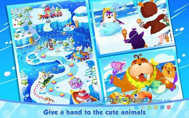 Giúp đỡ những con vật đáng yêu trong game