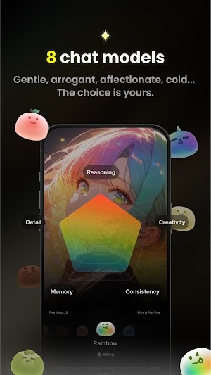 Ứng dụng có 8 chế độ trò chuyện khác nhau