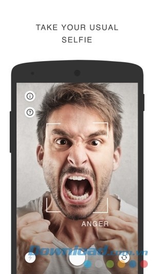 Emolfi cho Android rất dễ sử dụng