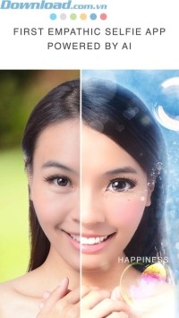 Hóa thành thiên thần với khuôn mặt hạnh phúc