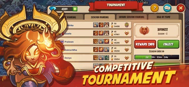 Đấu trường cạnh tranh cao