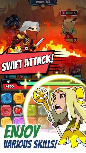 Nhiều kỹ năng ấn tượng