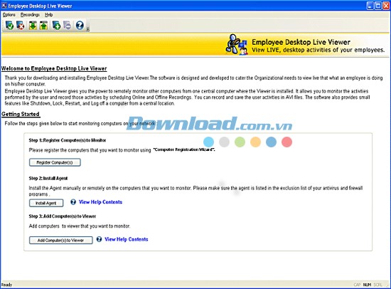 Employee Desktop Live Viewer