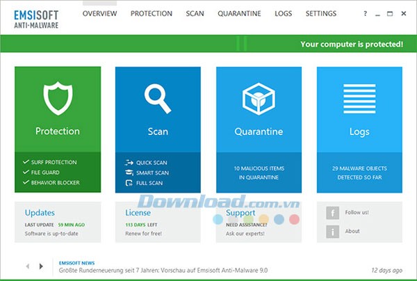 Emsisoft Anti-Malware