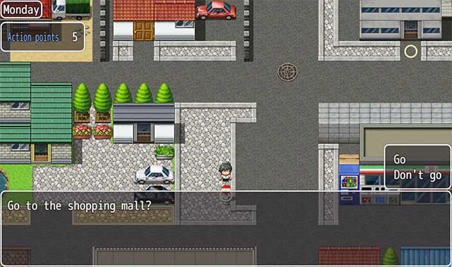 Lối chơi nhấp chuột đơn giản - áp dụng cho tất cả các hành động của nhân vật