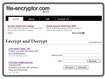 Encrypt and Decrypt - Mã hóa file trực tuyến