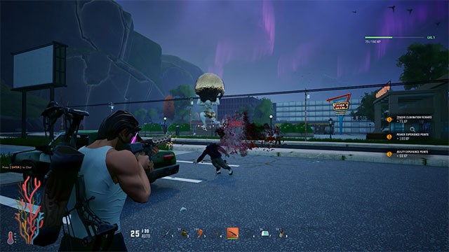 Hợp tác trong nhóm 4 người để cùng nhau tìm tài nguyên, chế tạo và chiến đấu chống lại xác sống