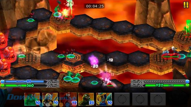 Hình ảnh 1 cuộc chiến trong game