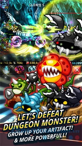 Đánh bại mọi quái vật trong ngục tối