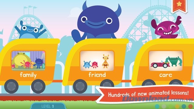 Ứng dụng cho trẻ mẫu giáo