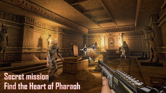 Bạn nhận nhiệm vụ bí mật, tìm kiếm trái tim của Pharaoh trong game Endless Nightmare 3: Shrine