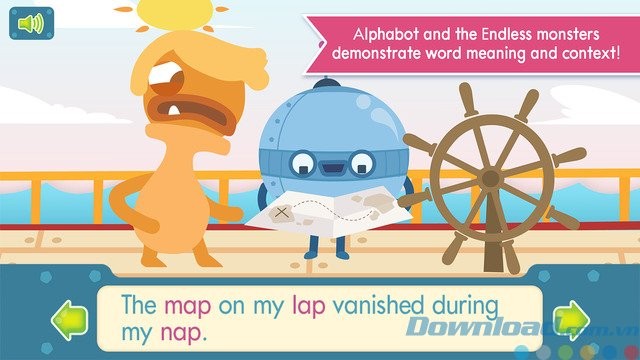 Tương tác với các nhân vật dễ thương