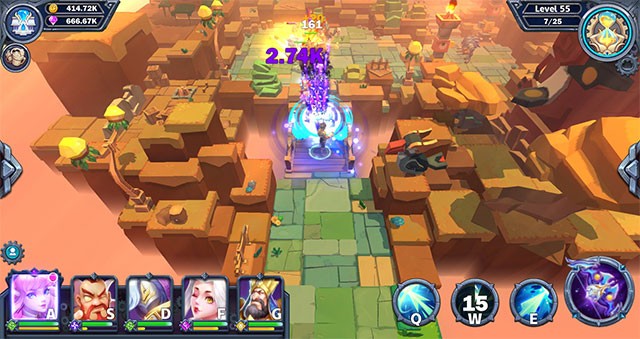 Thành lập tổ đội anh hùng với chiến thuật phù hợp