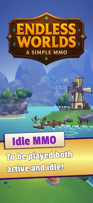 Endless Worlds là game MMO idle cho bạn vừa có thể hăng say cày cuốc, hoặc chơi nhẹ nhàng thư giãn