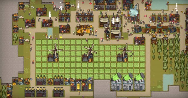 Game EndZ Village có đồ họa tươi sáng và thiết kế nhân vật đáng yêu