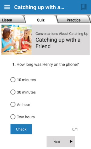 Làm bài Quiz để kiểm tra khả năng đọc hiểu
