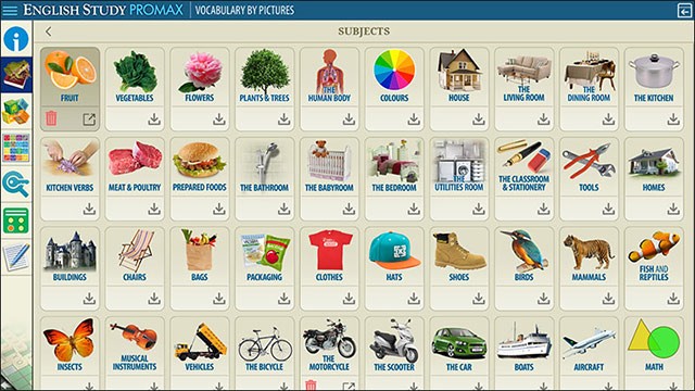 Học từ vựng qua hình ảnh