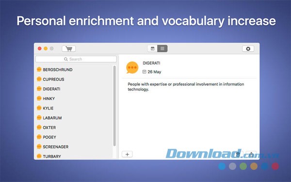 download English Words Daily cho Mac