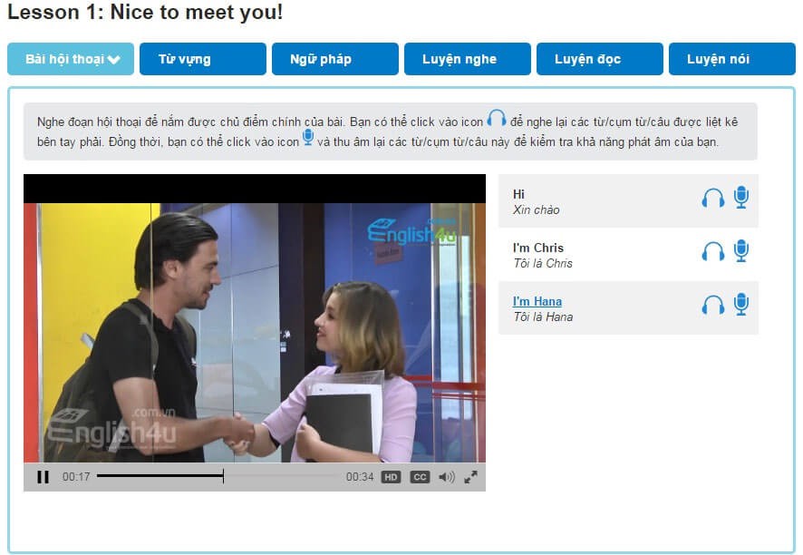 Học Tiếng Anh giao tiếp với nhiều tình huống đời thực