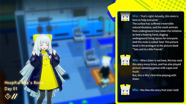 Khám phá mặt đất và nỗ lực tìm kiếm phương pháp chữa trị cho em gái Mia